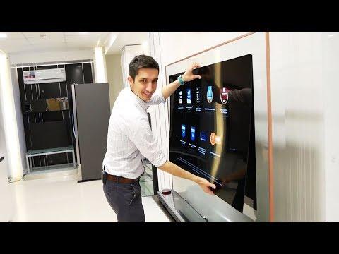 Отклеиваем от стены телевизор-обои LG OLED W