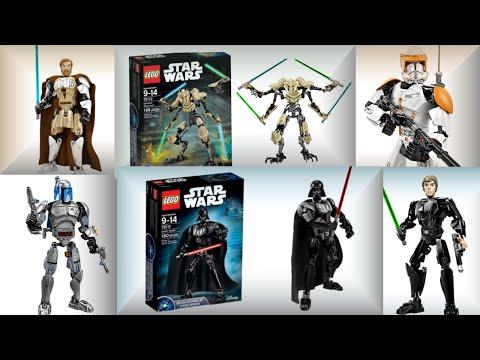 Лего Звездные войны 75110 Обзор Люк Скайуокер на русском - Luke Skywalker (buildable Figures)