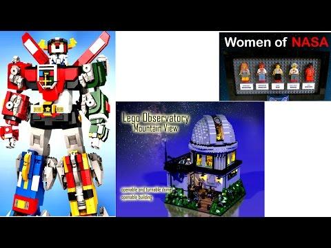 Лего Трансформеры хуже Lego Ideas Women Of NASA? Невероятные постройки сделаны своими руками